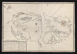 ? Plano de las Yslas Maluinas., 1770