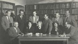 Floyd Deen and faculty, IU South Bend
