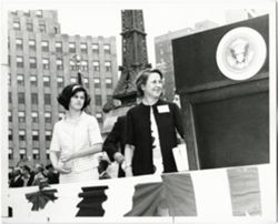 President Johnson in Indianapolis