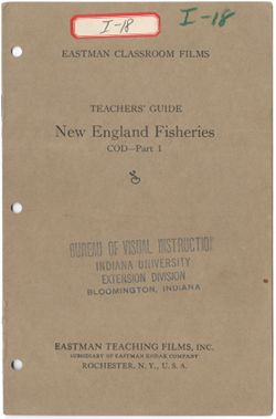 New England Fisheries COD - Part I