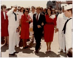 U.S.S. Vincennes Christening