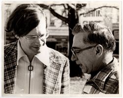 Frank McCloskey and Unidentified Man
