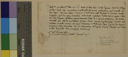 Letter, Cardinal of Venice, future Pope Paul II