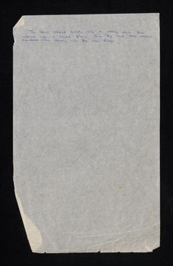 Thumbnail for Unidentified - handwritten on loose notebook papers, undated