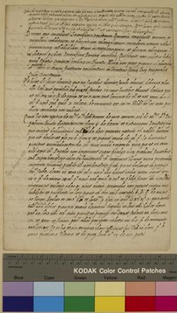 Papal Letter, Court of Pope Gregory XIV