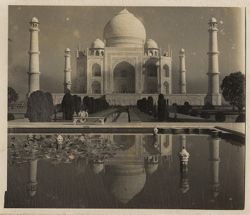 Taj Mahal and reflecting pool