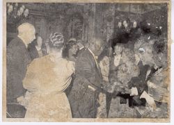 President Tubman greeting guests