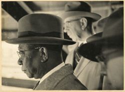 President William V. S. Tubman on tour of Republic Steel Corporation plants