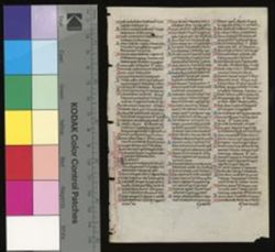 Stephen Langton (?), Interpretationes nominum hebraicorum [Fragment]