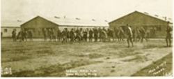"Indoor" game between privates and non-commissioned officers