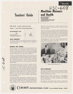 Mealtime Manners and Health