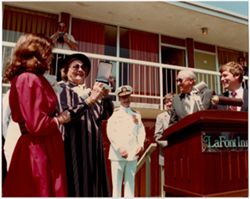 U.S.S. Vincennes Christening