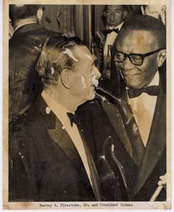 Harvey S. Firestone, Jr. and President Tubman