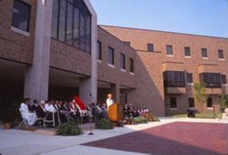 Hayes Hall Dedication