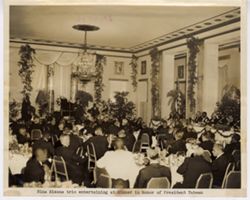 Nina Simone Trio entertaining at dinner in honor of President Tubman
