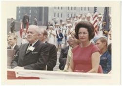 President Johnson in Indianapolis