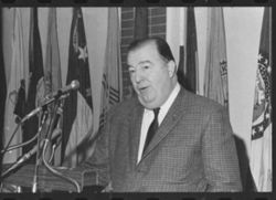 Senator Jennings Randolph speaking
