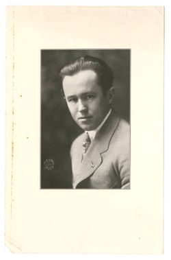 Roy Howard as a young man