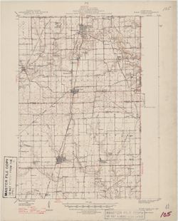 Illinois-Indiana, Ridge Farm quadrangle : 15-minute series [1947 printing]