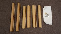 Burlap Window Shades
