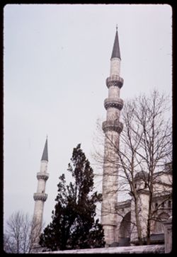 Minarets of Suleymani Mosque ISTANBUL