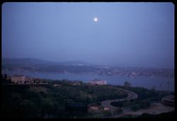 Full moon over the Bosporus