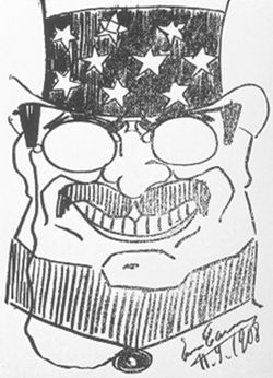 Theodore Roosevelt Caricature