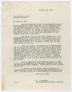 Form letters, December 1928
