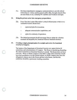Summary of Possible Policy Recommendations, Draft of 8 JuneJune 8, 2004