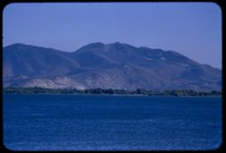 Mount Konocti across Clear Lake from Lakeport