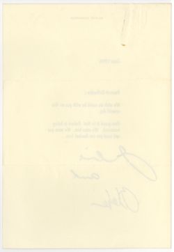 Correspondence, 1959-1964