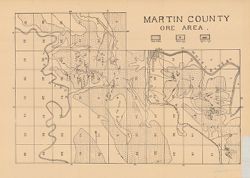 Martin County ore area