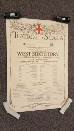 Teatro alla Scala Poster - West Side Story 1