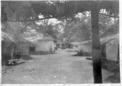 Cluster of village houses