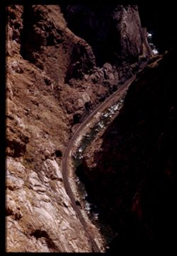 Colorado's Royal Gorge from Suspension Bridge Cushman