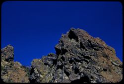 Craggy rock near top of Mt. Tamalpais