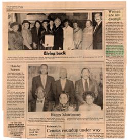 News Clippings, 1989-1990