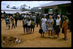 USAID secretaries from Monrovia visit Foya market