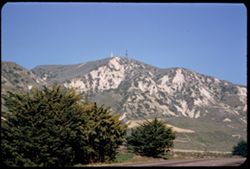 Coast mountains along US 101 near Ventura, Calif.