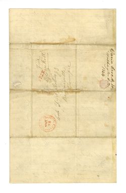 1834, May 27 - Crockett, David, 1786-1836, frontiersman. Washington City. To T. J. Dobings, Brownsville, Tennessee. Refers to the Bank of the United States and bitterly denounces Andrew Jackson.