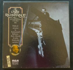 The Complete Rachmaninoff Vol. 2  RCA Records: New York City,
