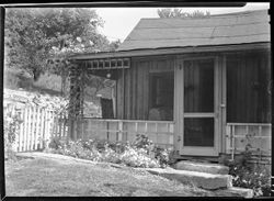 Dooryard, Leota Loop cabin