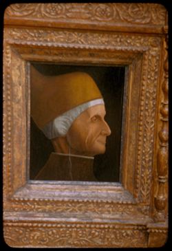 The Doge Leonardo Loredano Gentile Bellini  (1427?-1509) Kress Collection
