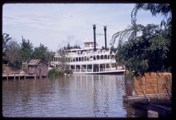 River steam boat Mark Twain Disneyland