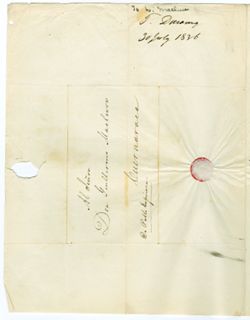 Ducoing, Theodore, Mexico. To William Maclure, Guernavaca, Don Pablo Espinosa., 1836 Feb. 20