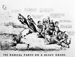 The Radical Party on a Heavy Grade