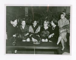 Group of women sitting together