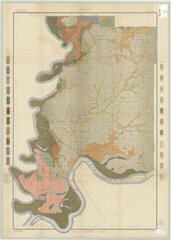 Soil map, Indiana, Posey Co. sheet