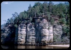 Palisades, near Stand Rock - The Dells