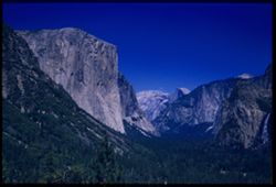 The grand view from Tunnel View Yosemite Valley Cushman EK-CL